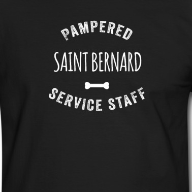 Abschlussfeier T-Shirt - Verwöhntes Saint Bernard Dog Servicepersonal
