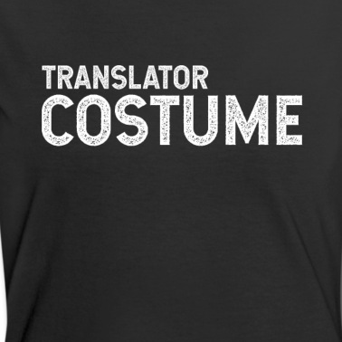 Abschlussfeier T-Shirt - Übersetzer Kostüm