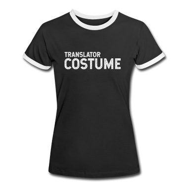 Abschlussfeier T-Shirt - Übersetzer Kostüm
