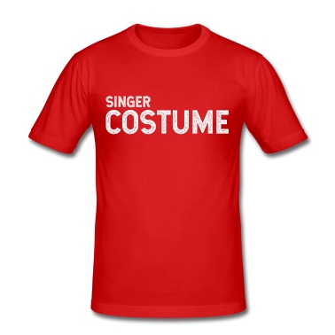 Abschlussfeier T-Shirt - Sänger Kostüm