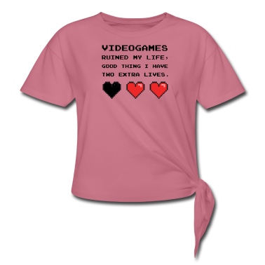 Abschlussfeier T-Shirt - Videospiele haben mein Leben ruiniert, gute Sache, die ich habe