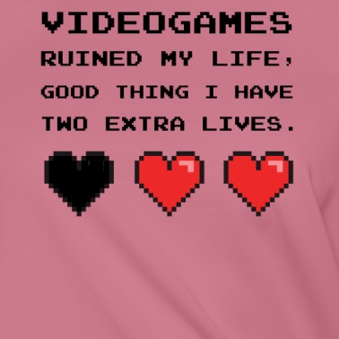 Abschlussfeier T-Shirt - Videospiele haben mein Leben ruiniert, gute Sache, die ich habe