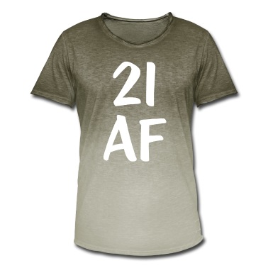 Abschlussfeier T-Shirt - Lustiger Geburtstag 21 AF Geburtstag