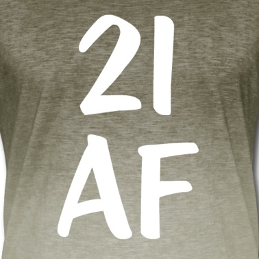 Abschlussfeier T-Shirt - Lustiger Geburtstag 21 AF Geburtstag