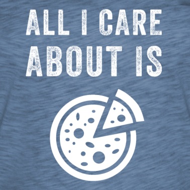Abschlussfeier T-Shirt - Alles, was mir wichtig ist, ist Pizza