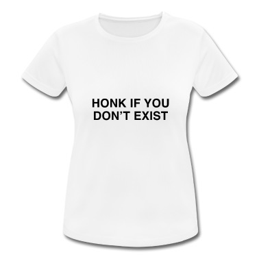 Abschlussfeier T-Shirt - Hupen Sie, wenn Sie nicht existieren