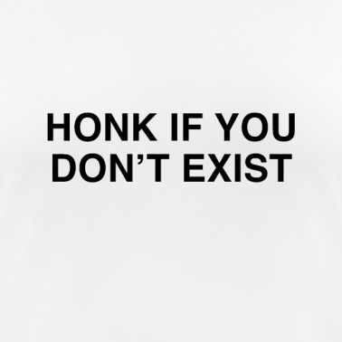 Abschlussfeier T-Shirt - Hupen Sie, wenn Sie nicht existieren