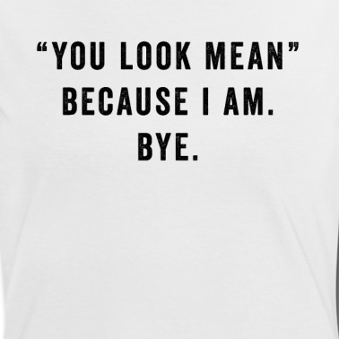 Abschlussfeier T-Shirt - Du siehst gemein aus, weil ich Tschüss bin