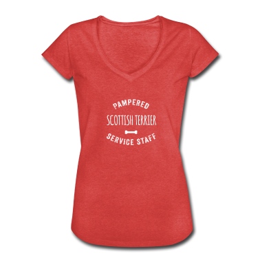 Abschlussfeier T-Shirt - Verwöhntes Scottish Terrier Dog Servicepersonal