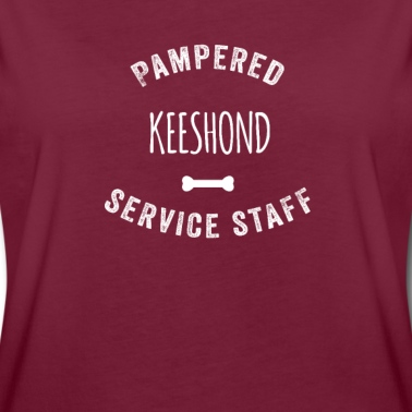 Abschlussfeier T-Shirt - Verwöhntes Keeshond Hundeservicepersonal