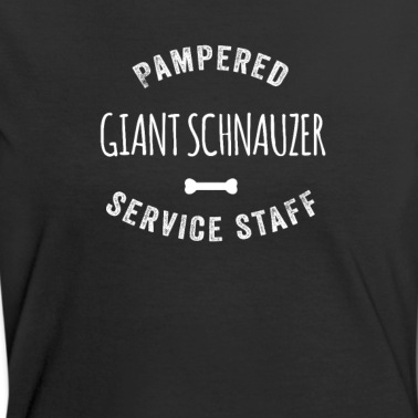 Abschlussfeier T-Shirt - Verwöhntes Riesenschnauzer Hundeservicepersonal
