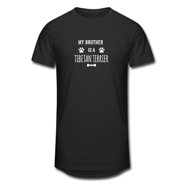 Abschlussfeier T-Shirt - Mein Bruder ist ein Tibet Terrier Lustiger Hund