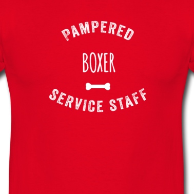 Abschlussfeier T-Shirt - Verwöhntes Boxer Hundeservicepersonal