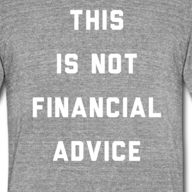 Abschlussfeier T-Shirt - Dies ist keine finanzielle Beratung