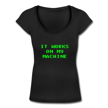 Abschlussfeier T-Shirt - Es funktioniert auf meiner Maschine Nerd Geek