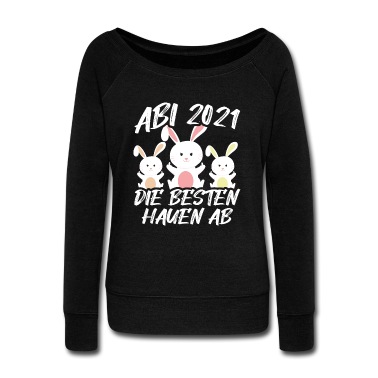 Abschlussklasse Pullover - Niedliche Hasen Abi 2021 lustiger Spruch