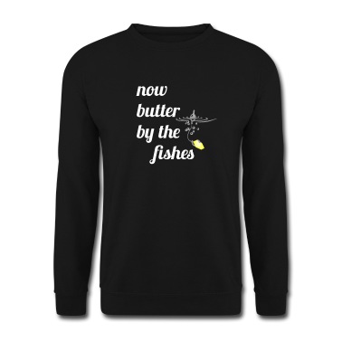 Abschlussklasse Pullover - Jetzt Butter bei die Fische Denglisch T-Shirt Fish