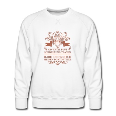 Abschlussklasse Pullover - Arbeit Phd Geschenk Student Dissertation Abschluss