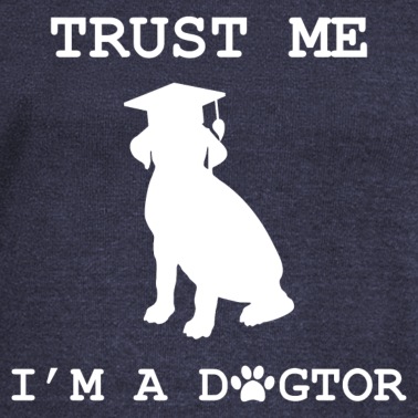 Abschlussklasse Pullover - Hund Doktor Titel Student Spruch Geschenk