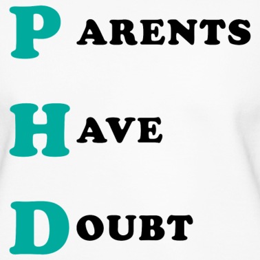 Abschlussklasse Pullover - Phd Parents have doubt Spruch
