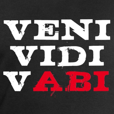Abschlussklasse Pullover - ABITUR - VENI VIDI VABI - ABISHIRT ABIMOTIV ABI