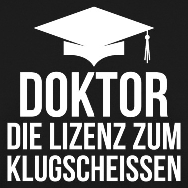 Abschlussklasse Pullover - Doktor Lizenz Student Phd Uni Geschenk