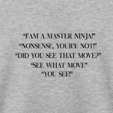 Abschlussklasse Pullover - lustiges Ninja Tshirt | Design