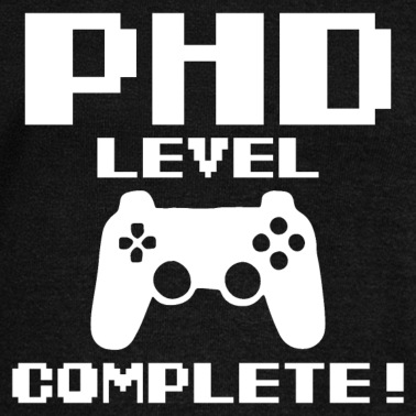 Abschlussklasse Pullover - Phd Level Completet Gamer Abschluss Geschenk