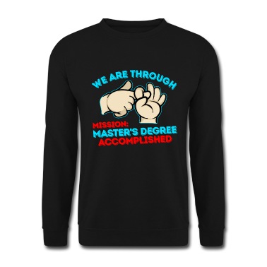 Abschlussklasse Pullover - Master Diplom Sprüche Uni Abitur Schulabschluss