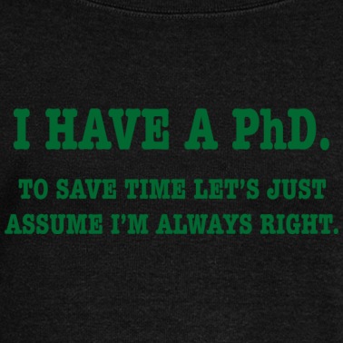 Abschlussklasse Pullover - Phd Student Geschenk