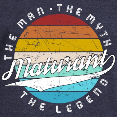 Abschlussklasse Pullover - Maturant the man the myth the legend Used Look