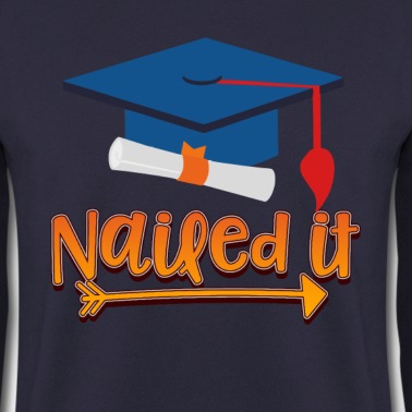Abschlussklasse Pullover - graduation Nailed it