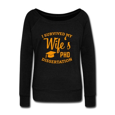 Abschlussklasse Pullover - Ehefrau Phd Abschluss Spruch Geschenk