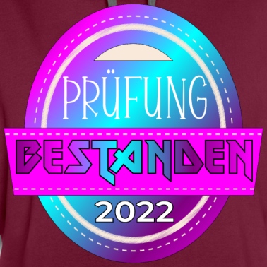 Abschlussklasse Hoodie - Herzlichen Glückwunsch PRÜFUNG BESTANDEN 2022