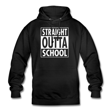 Abschlussklasse Hoodie - Straight Outta School