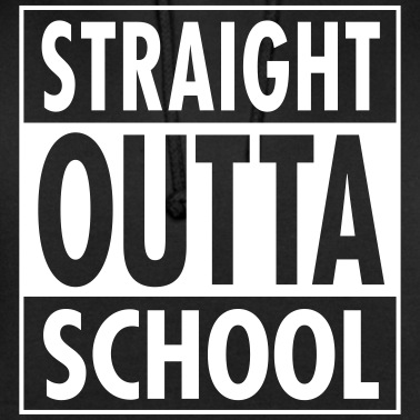 Abschlussklasse Hoodie - Straight Outta School
