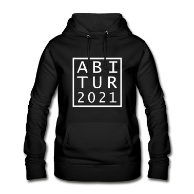 Abschlussklasse Hoodie - Abitur 2021 Quadrat Abschlussklasse