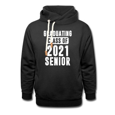 Abschlussklasse Hoodie - ABSCHLUSSKLASSE VON 2021 SENIOR