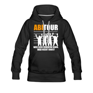 Abschlussklasse Hoodie - Abitur Abitour Wortspiel lustiger Spruch Abi AK