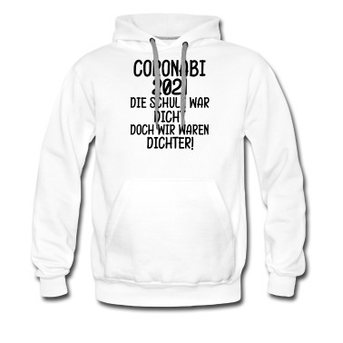 Abschlussklasse Hoodie - Schule Dicht wir Dichter Lockdown Junge Abitur 21