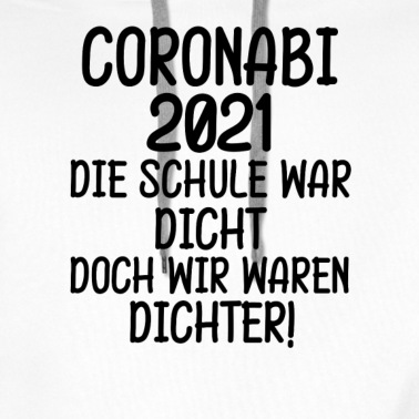 Abschlussklasse Hoodie - Schule Dicht wir Dichter Lockdown Junge Abitur 21