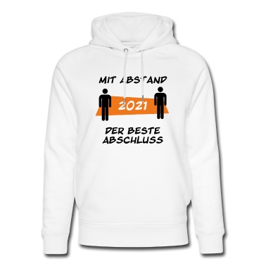 Abschlussklasse Hoodie - Corona Abi 2021 Mit Abstand der beste Abschluss