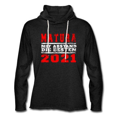Abschlussklasse Hoodie - Matura 2021 Motto Mit Abstand die Besten!