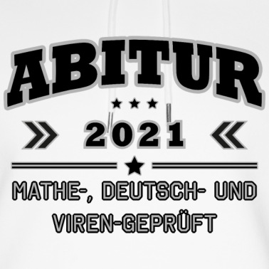 Abschlussklasse Hoodie - Abi Abitur 2021 Abishirt Sprüche lustig Abschluss