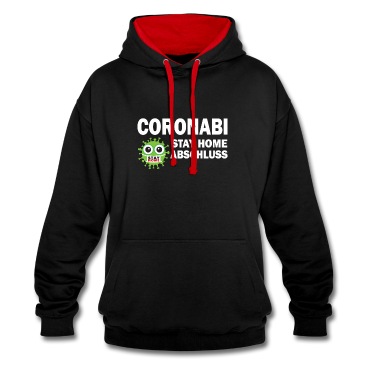 Abschlussklasse Hoodie - Coronabi Stay Home Abschluss