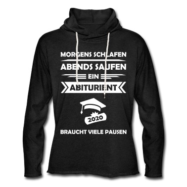 Abschlussklasse Hoodie - Abi Abitur 2021 Bier Abschluss Spruch Geschenk