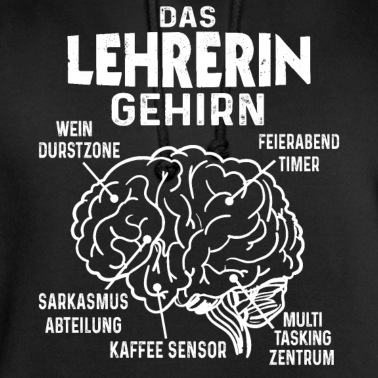 Abschlussklasse Hoodie - Lehrerin Gehirn Schule Pädagogin Klassenlehrerin