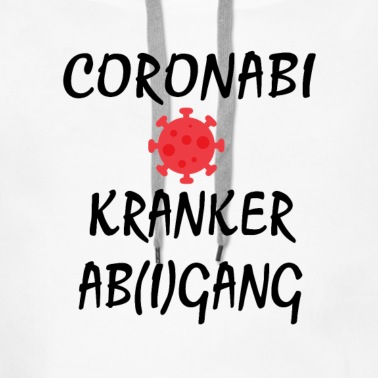 Abschlussklasse Hoodie - Coronabi kranker Ab(i)gang