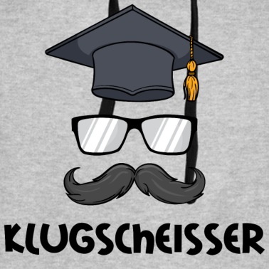 Abschlussklasse Hoodie - Klug Matura Diplom Schulabschluss Prüfung Abitur