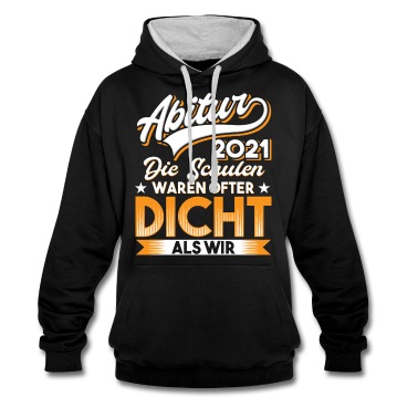 Abschlussklasse Hoodie - Abitur 2021 Gymnasialabschluss